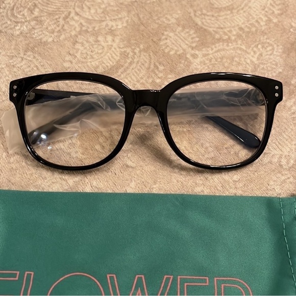 NWT Flower By Drew Barrymore Hazel Blue Light Blocking Glasses - Picture 3 of 8